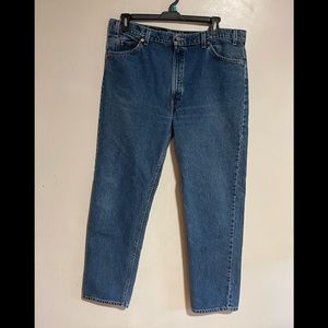 Vntg. Levis 505 orange tab Jeans, Regular Fit straight leg, Men’s 42/34”